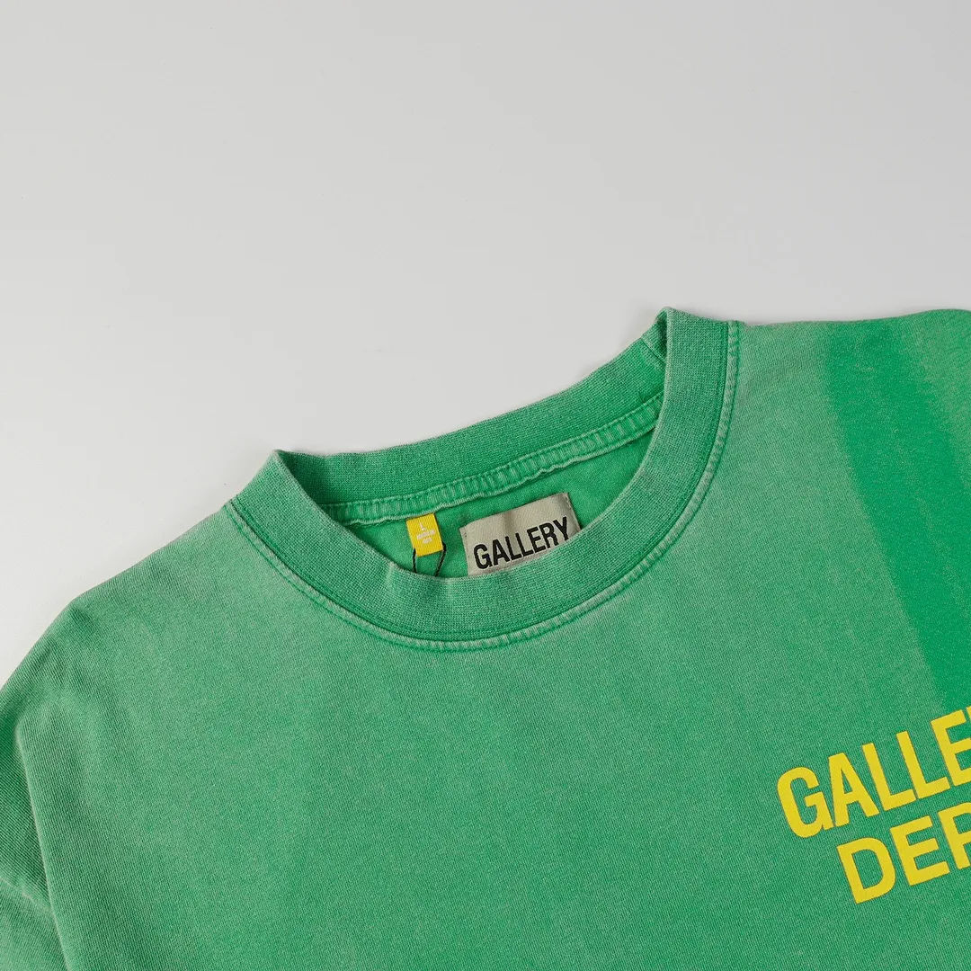 GALLERY.DEPT Summer new short-sleeved style No.: D3126#P110 Color: Green Size: S M L XL